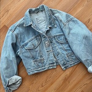Vintage Light Blue Denim Jacket